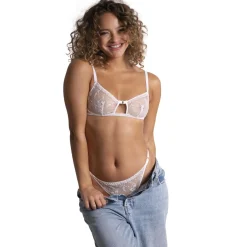 Brassière en tulle - Blanche