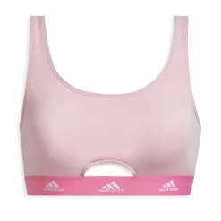 Brassière femme Active Comfort Adidas Sport rose en coton