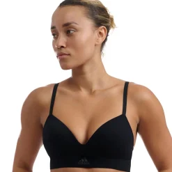 Brassière femme échancré Active Seamless Adidas Sport noir