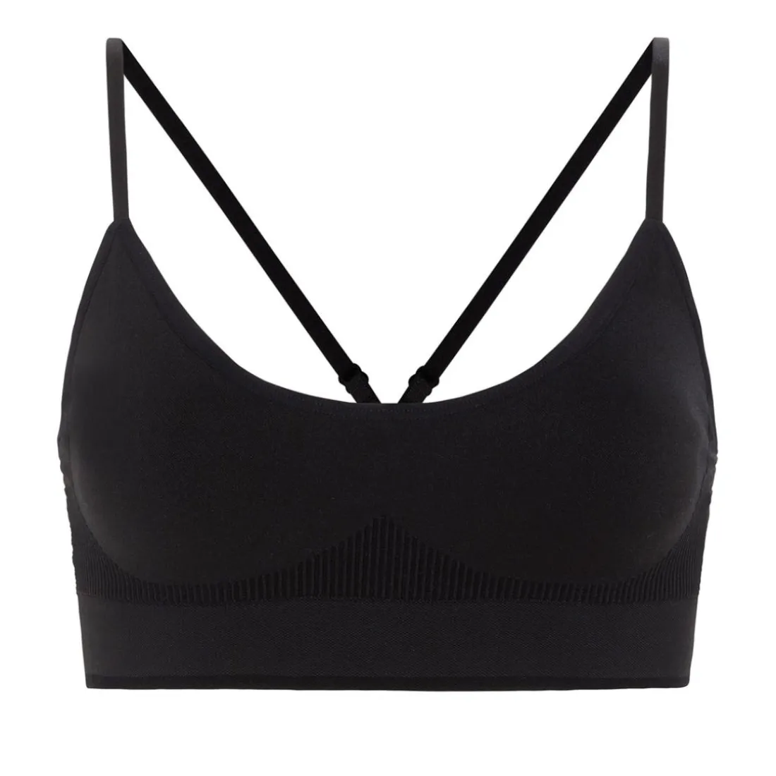 Brassière femme Contour Seamless Adidas Sport noir
