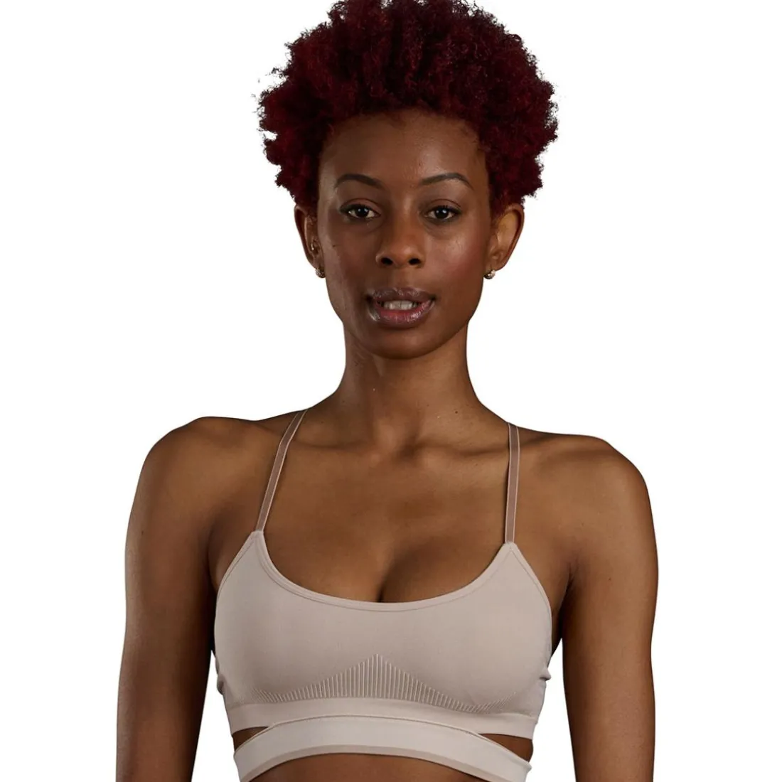 Brassière femme Contour Seamless Adidas Sport blanc