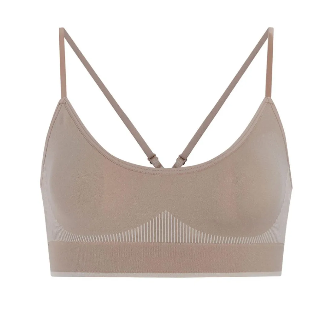 Brassière femme Contour Seamless Adidas Sport blanc