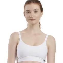 Brassière femme Micro Free Cut Adidas blanc