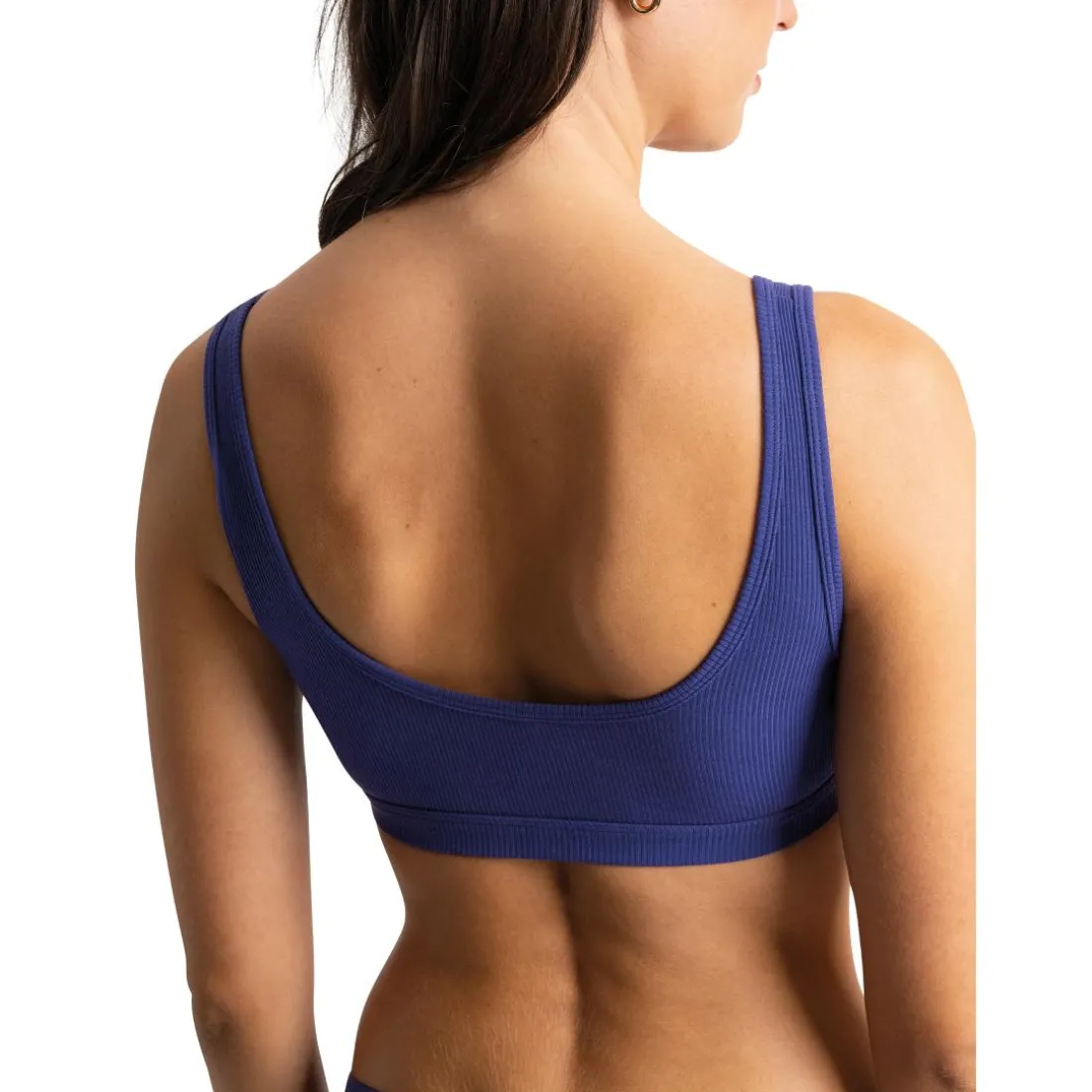Brassière Kate bleu en coton