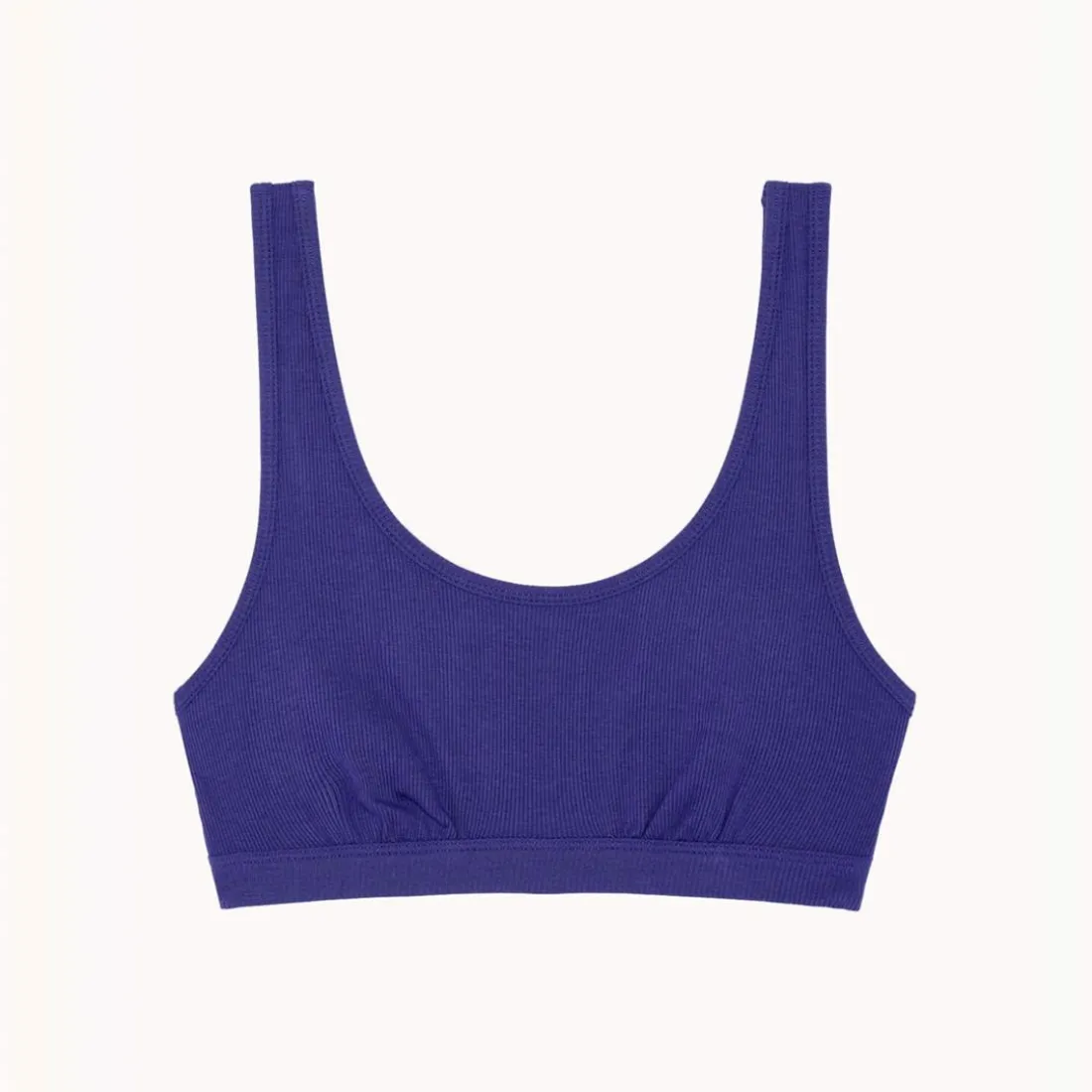 Brassière Kate bleu en coton