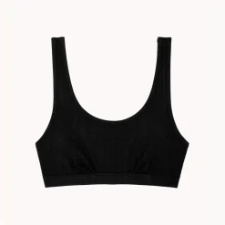 Brassière Kate noir en coton
