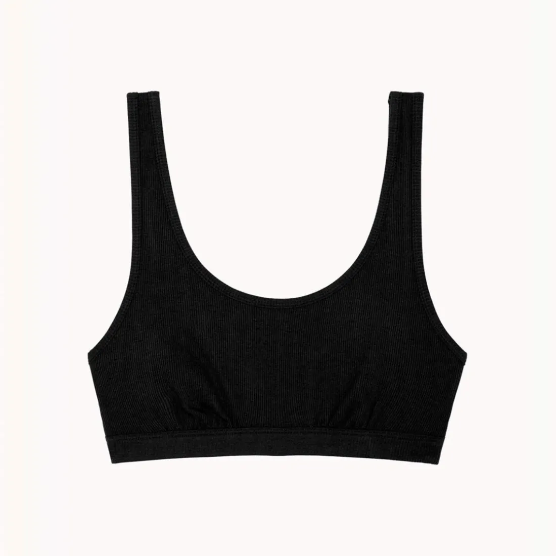 Brassière Kate noir en coton