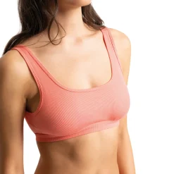 Brassière Kate orange en coton