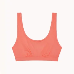 Brassière Kate orange en coton