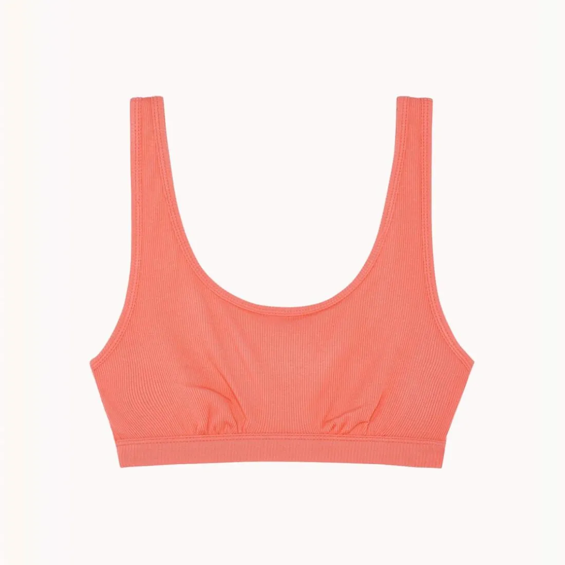 Brassière Kate orange en coton