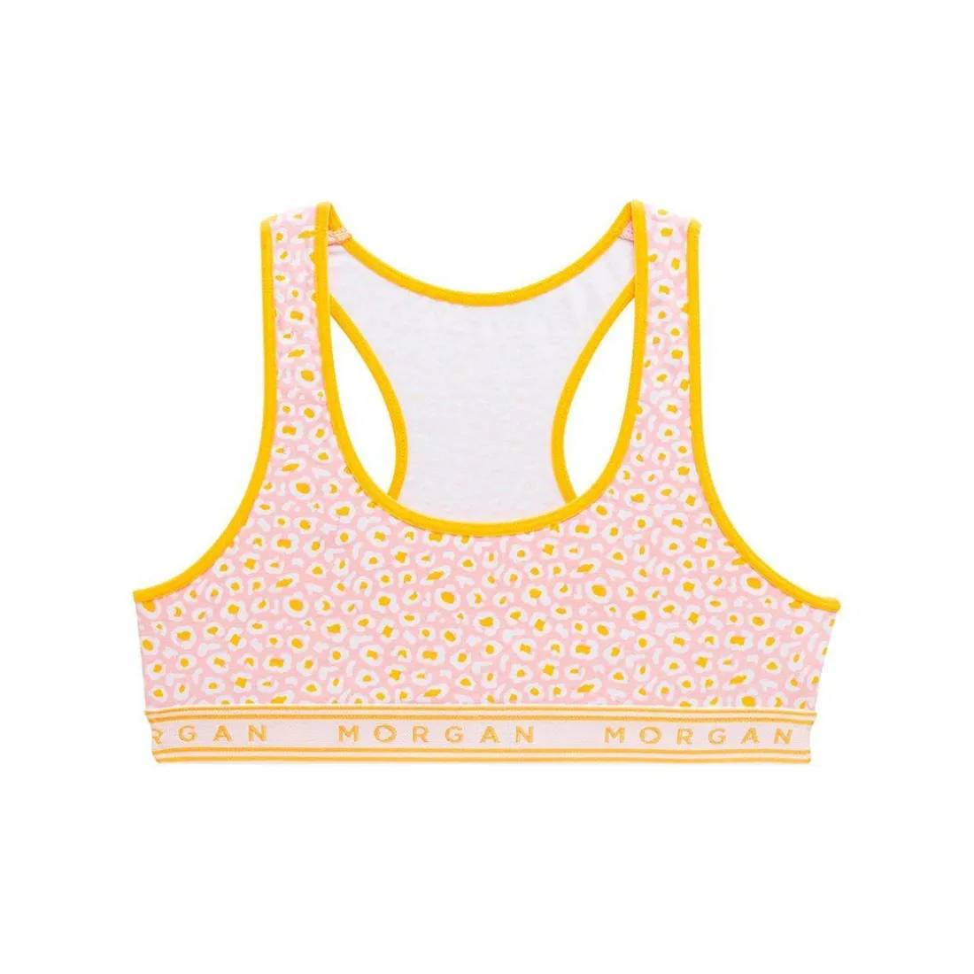 Brassière Orange Morgan Lingerie en coton