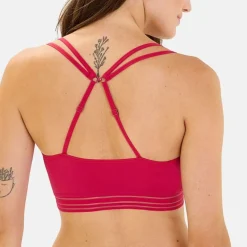 Brassière sans armatures - Rouge