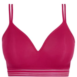 Brassière sans armatures - Rouge