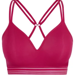 Brassière sans armatures - Rouge