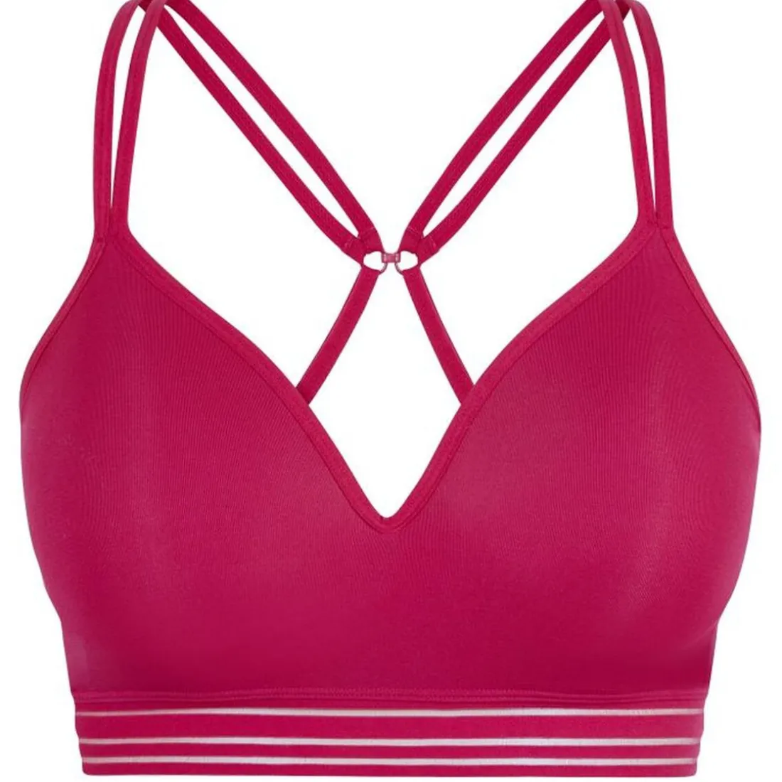 Brassière sans armatures - Rouge