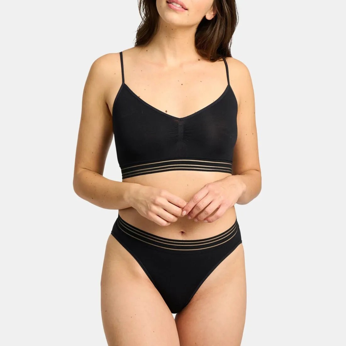 Brassière sans armatures - Noir