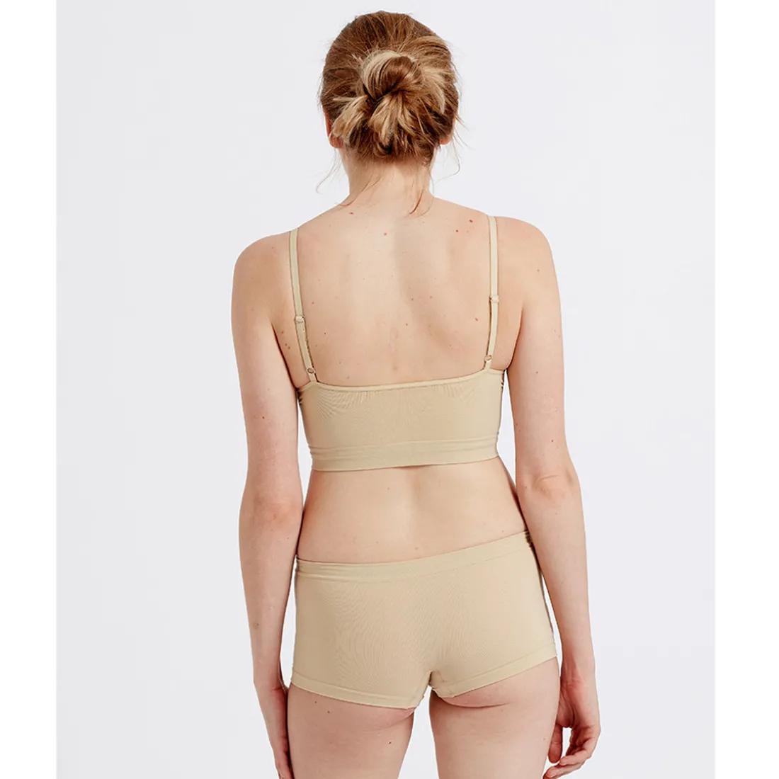 Brassière sans armatures beige