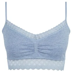 Brassière sans armatures Bleu Persan Chiné