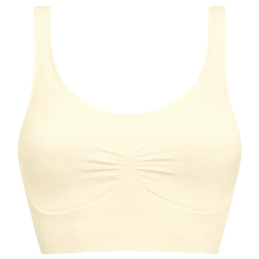 Brassière sans armatures en coton