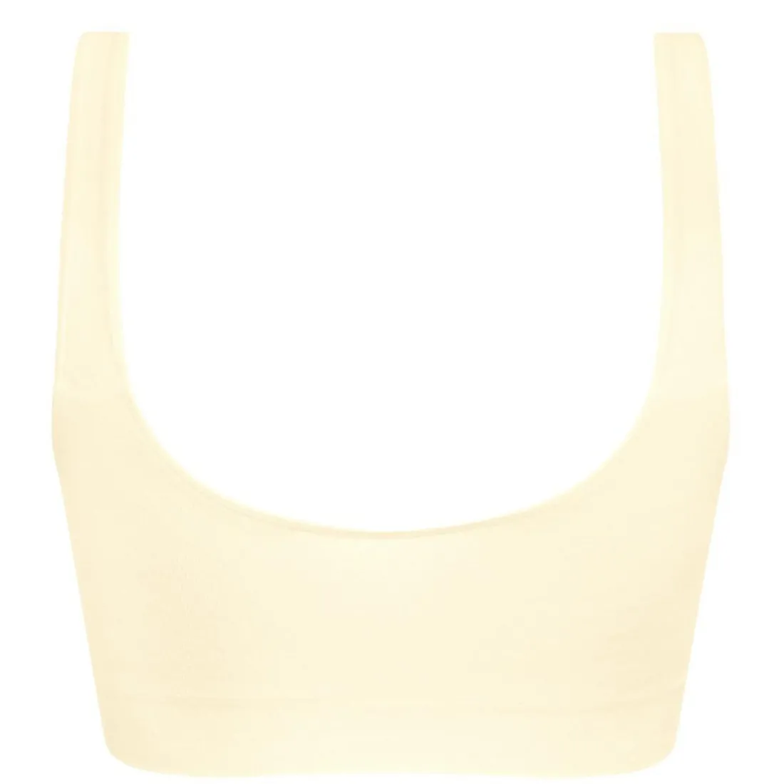 Brassière sans armatures en coton