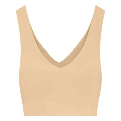 Brassière sans armatures invisible - Beige Bye Bra à col V