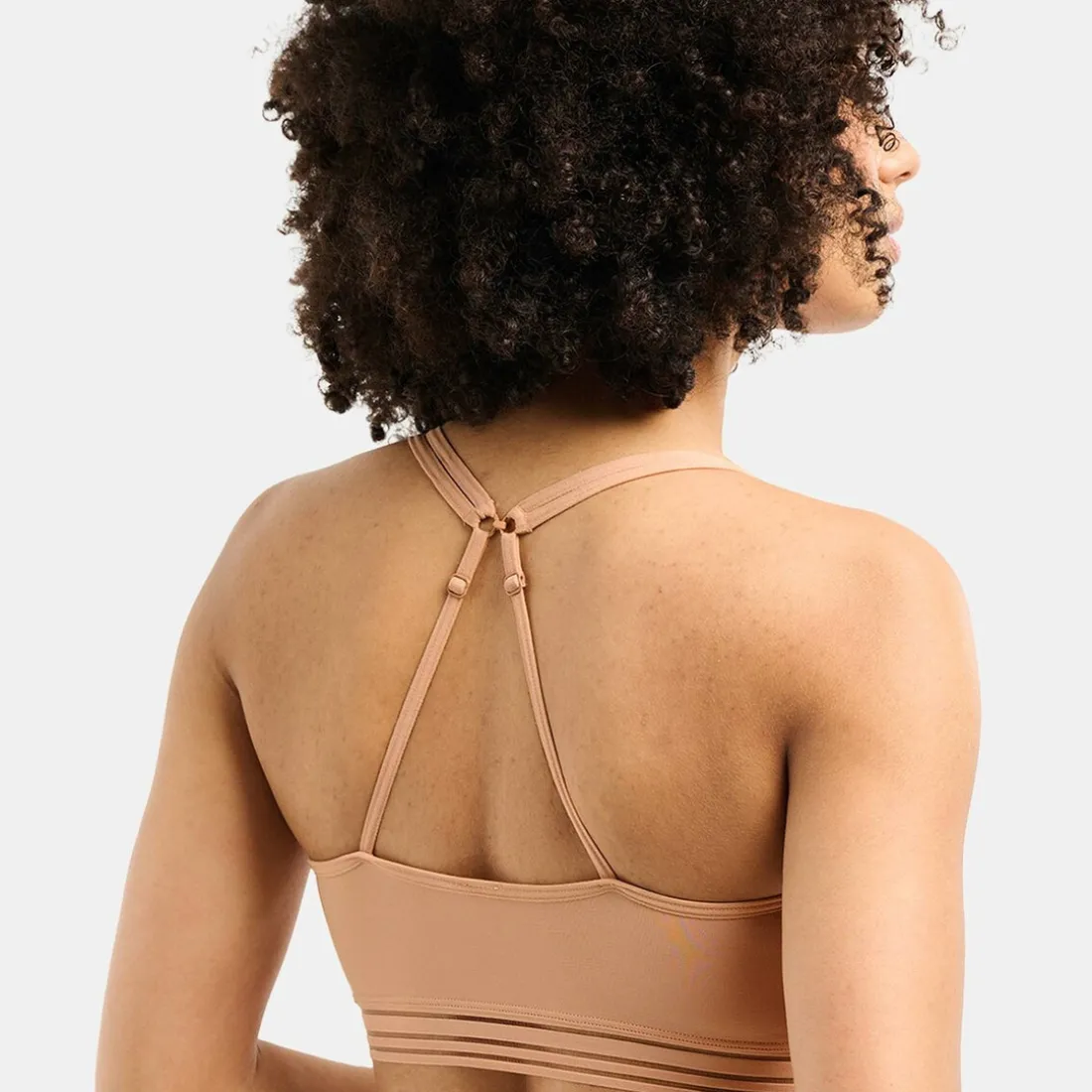 Brassière sans coques et armatures - Beige
