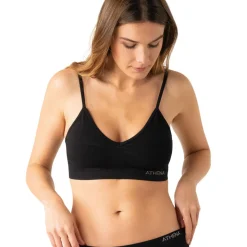 Brassière sans coutures femme My Petit Prix Athena noir