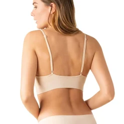 Brassière sans coutures femme My Petit Prix Athena beige
