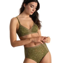 Brassière vert