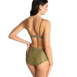 Brassière vert