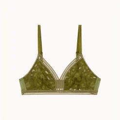 Brassière vert