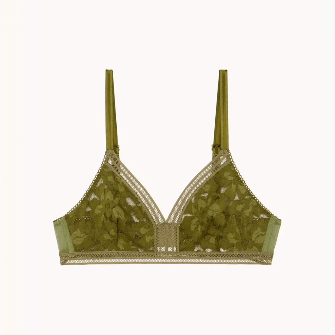 Brassière vert