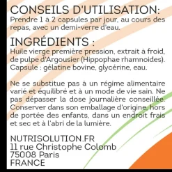 Brûleur OMÉGA - Complément Alimentaire