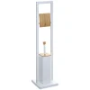 Brosse WC + Dérouleur Natureo Blanc