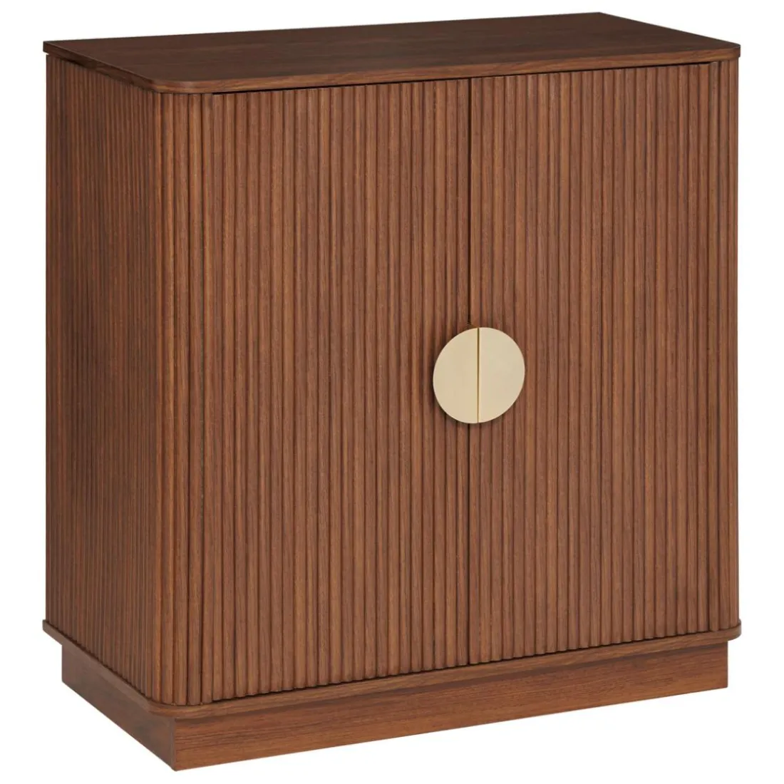 Buffet 2 portes 1 étagères Wany marron