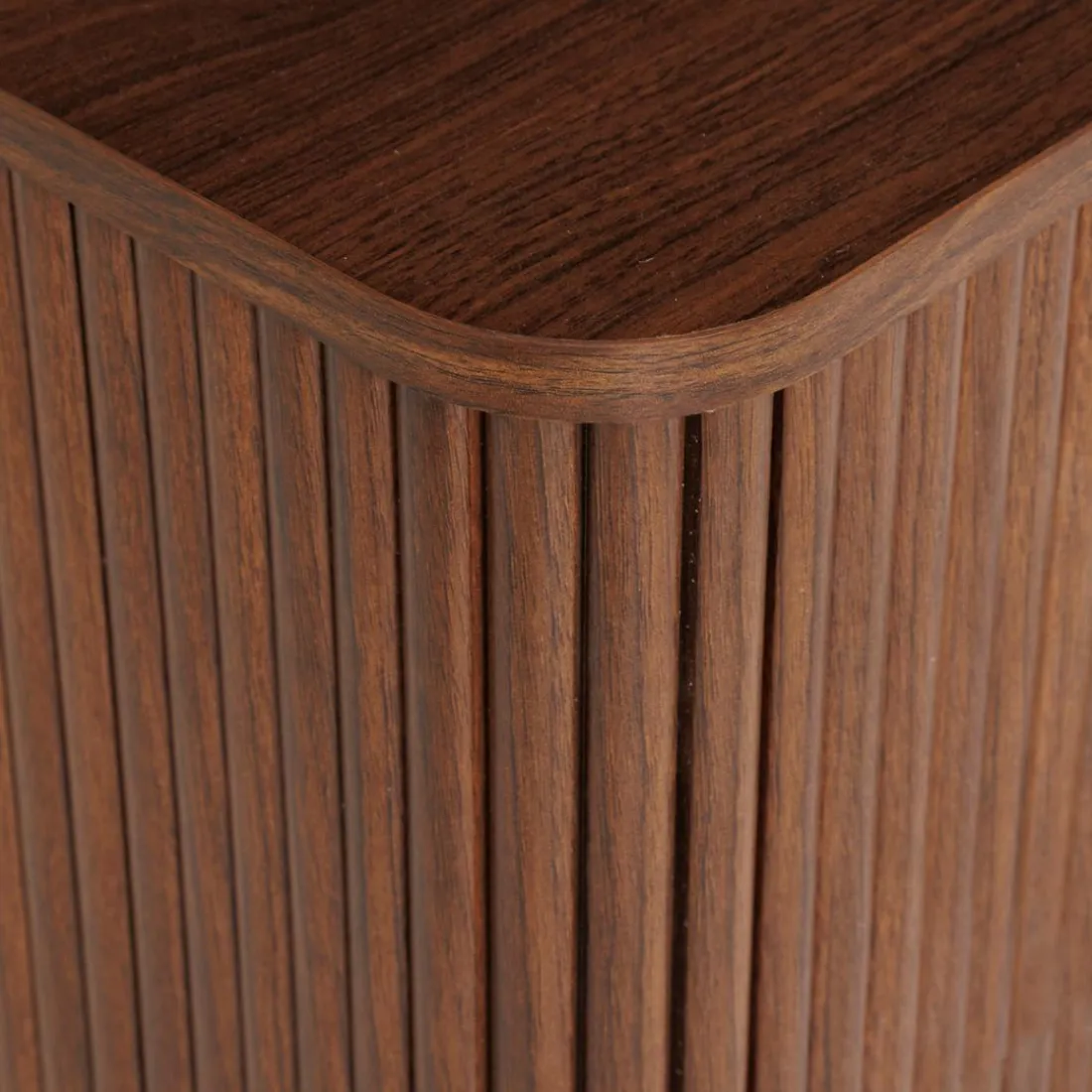 Buffet 2 portes 1 étagères Wany marron