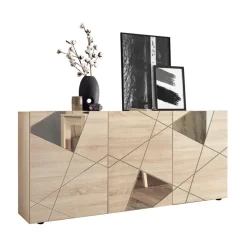 Buffet 3 portes beige