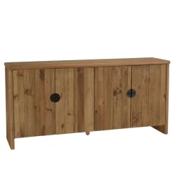 Buffet 4 portes bois pin recyclé SANDY