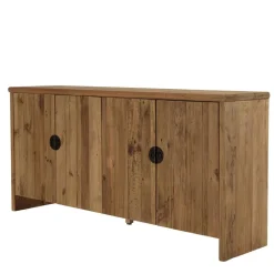 Buffet 4 portes bois pin recyclé SANDY