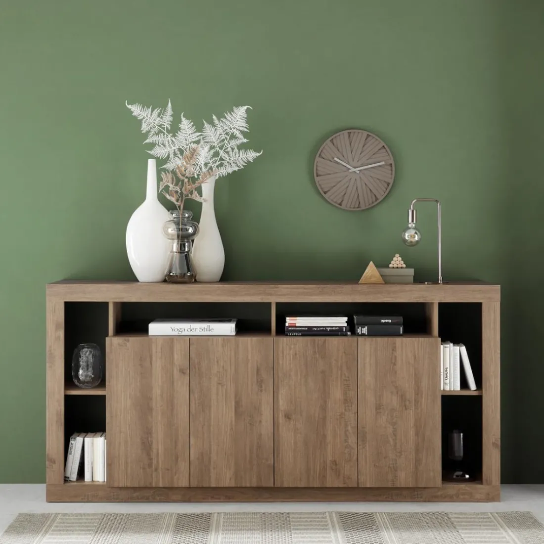 Buffet 4 portes en panneaux de particules