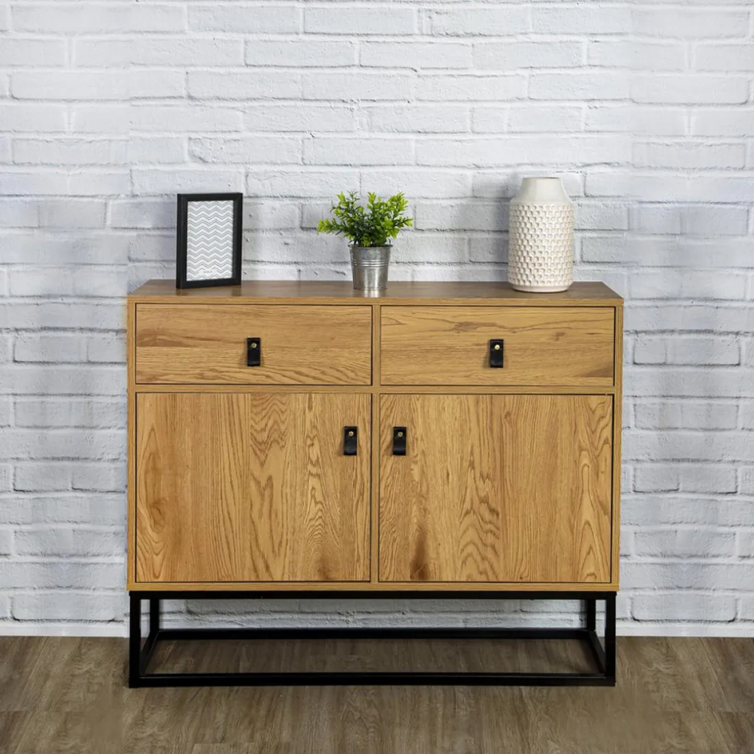 Buffet industriel Bois et Métal SALMA