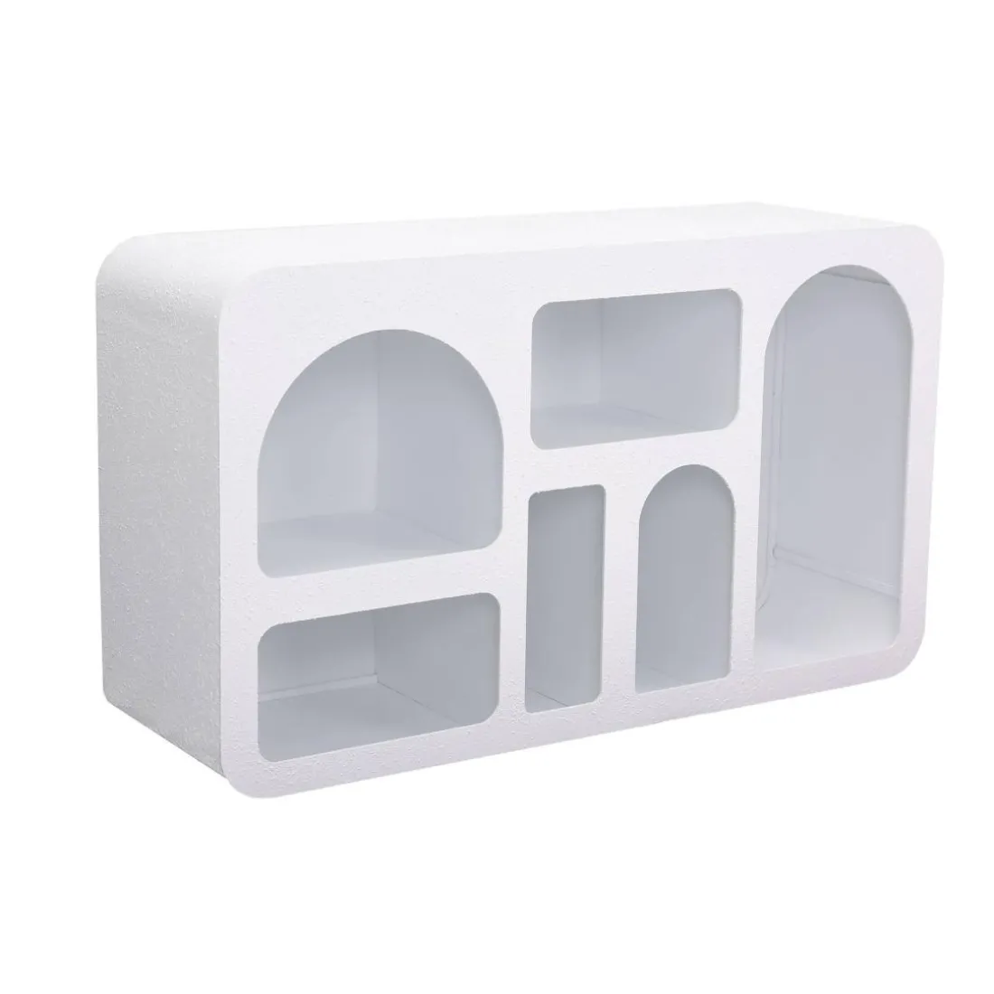 Buffet Navalor design arches style troglodyte Blanc