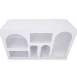 Buffet Navalor design arches style troglodyte Blanc