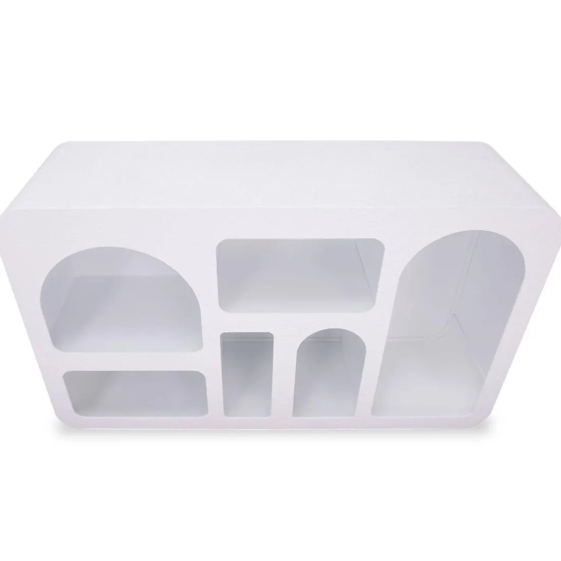 Buffet Navalor design arches style troglodyte Blanc