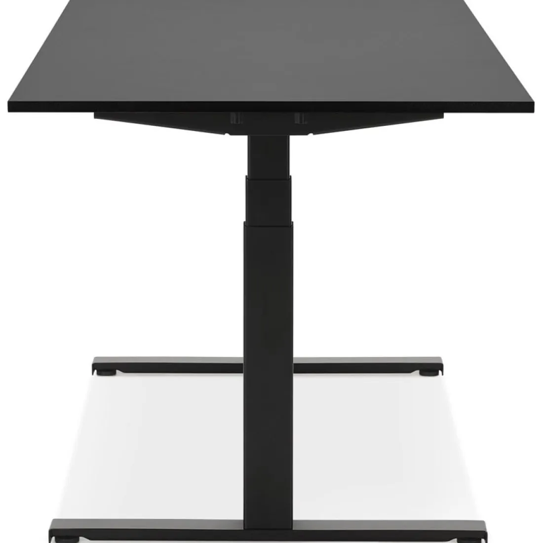 Bureau assis debout électrique 'TRONIK' noir