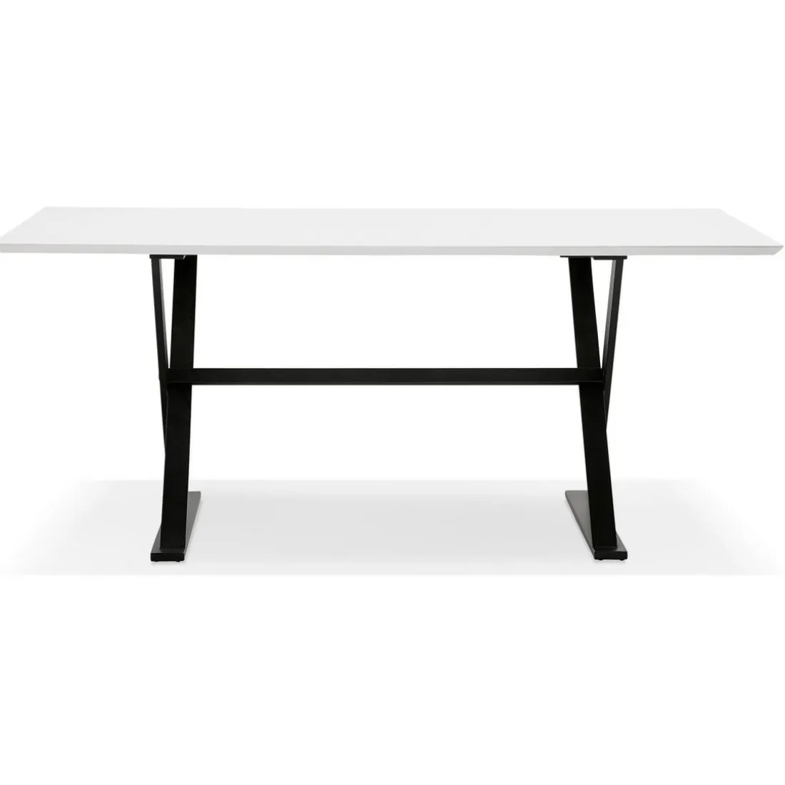 Bureau Blanche Design MAUD Style Industriel