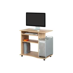 Bureau Informatique ADDU Imitation Chêne Artisan