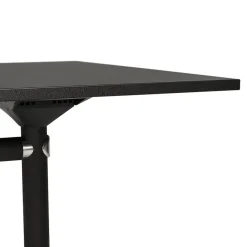 Bureau pliable 'FLEXO' noir sur roulettes