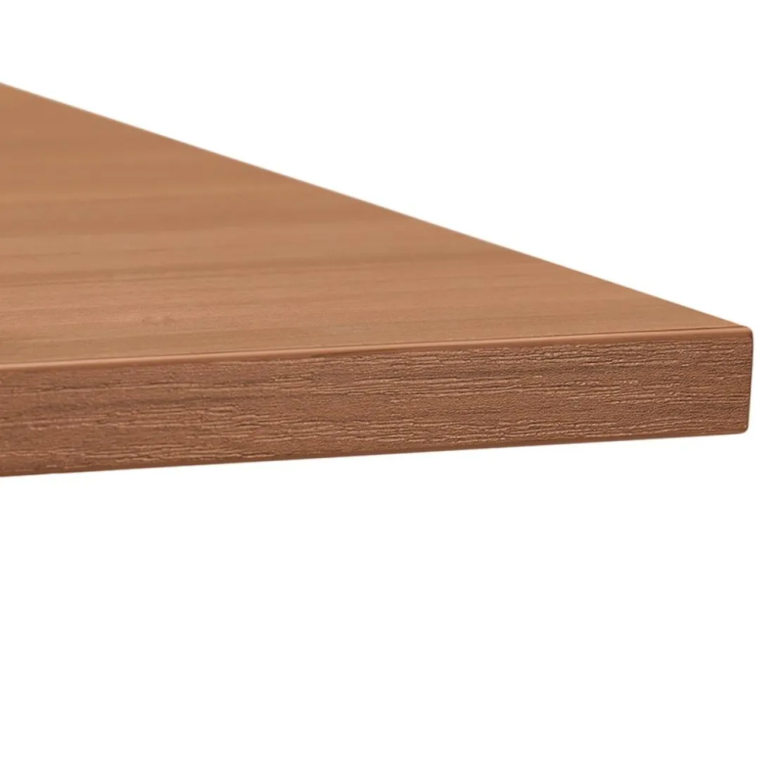 Bureau réglable en hauteur 'OSMOSE' en bois et métal blanc
