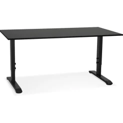 Bureau réglable en hauteur 'OSMOSE' noir